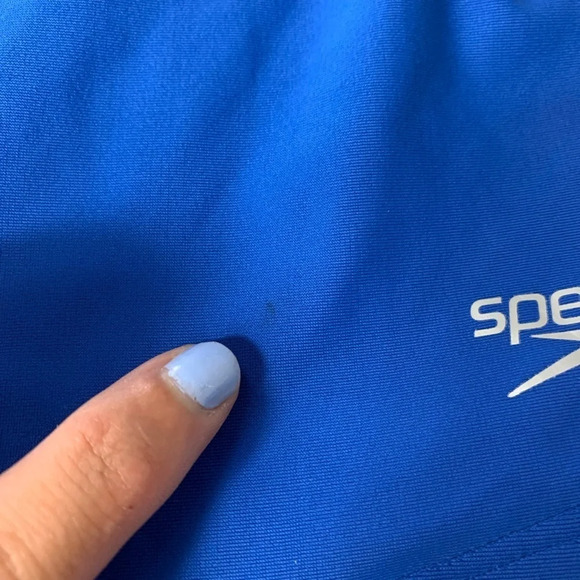 Speedo Women’s Hi  Neck Tie Neck Closure Pull On Lined One Piece Swimsuit Size 6 - Picture 16 of 16